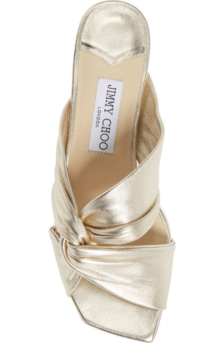 Jimmy Choo Narisa Twist Slide Sandal, Alternate, color,