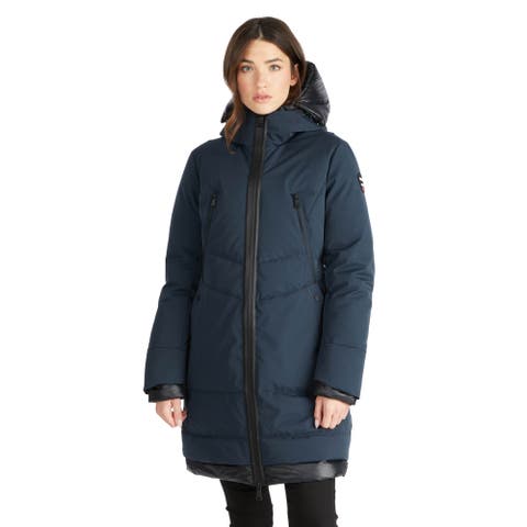 Rimi Mid Length Parka with Fixed Hood