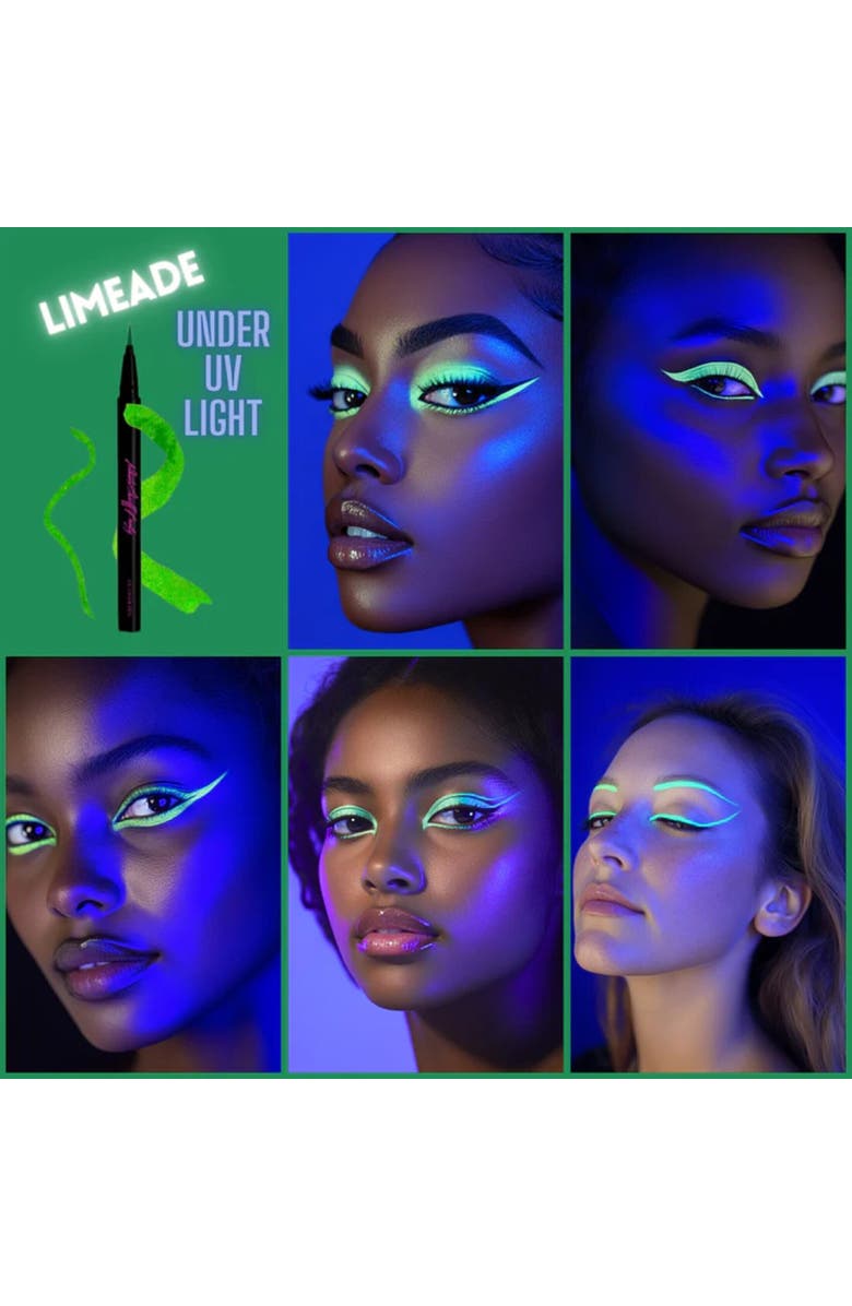 Ashunta Sheriff Beauty UV Glow Vegan Liner Pen Lemonade, Alternate, color, Limeade