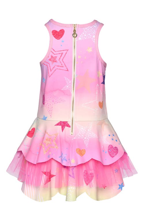 Shop Sara Sara Kids' Scalloped Tutu Dress In Pink