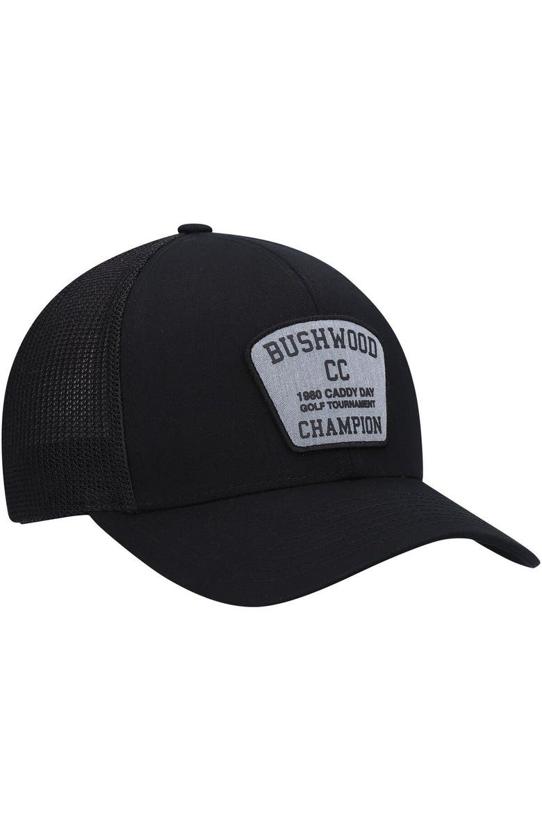 TravisMathew Presidential Suite Trucker Hat, Alternate, color, Black