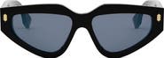 Fendi Roma 54mm Geometric Sunglasses