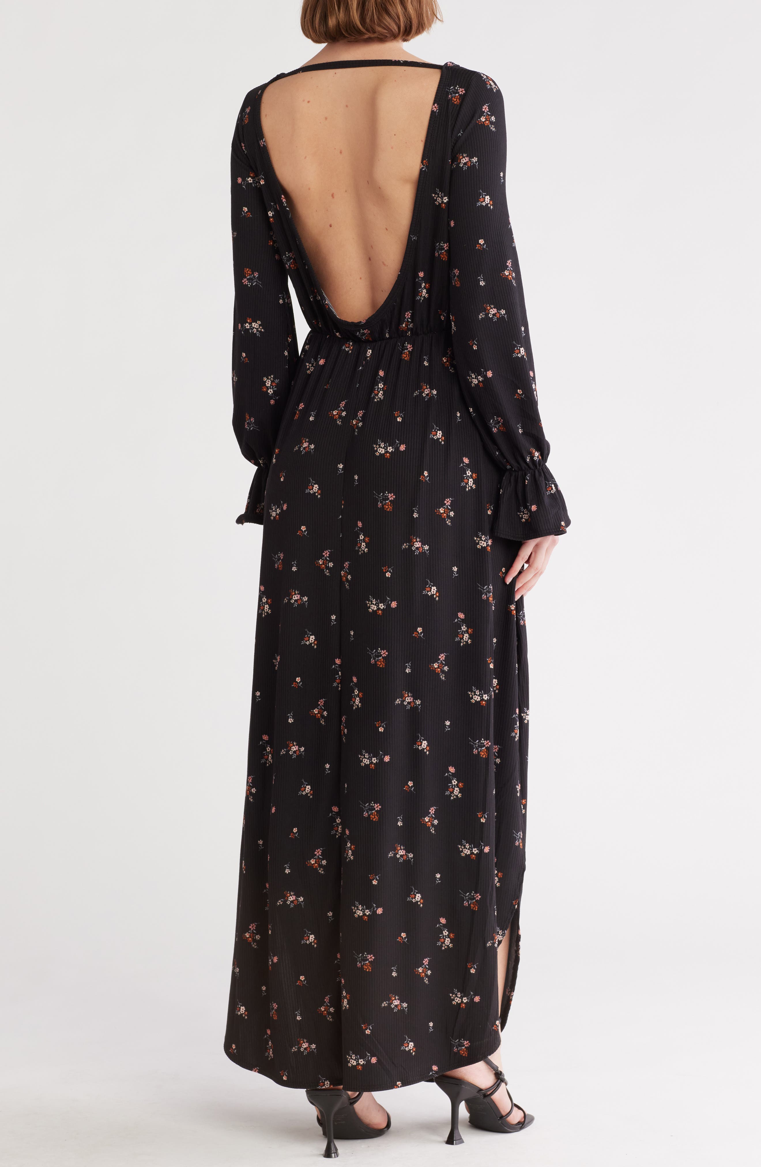 Long Sleeve Knit Maxi Dress - image 2