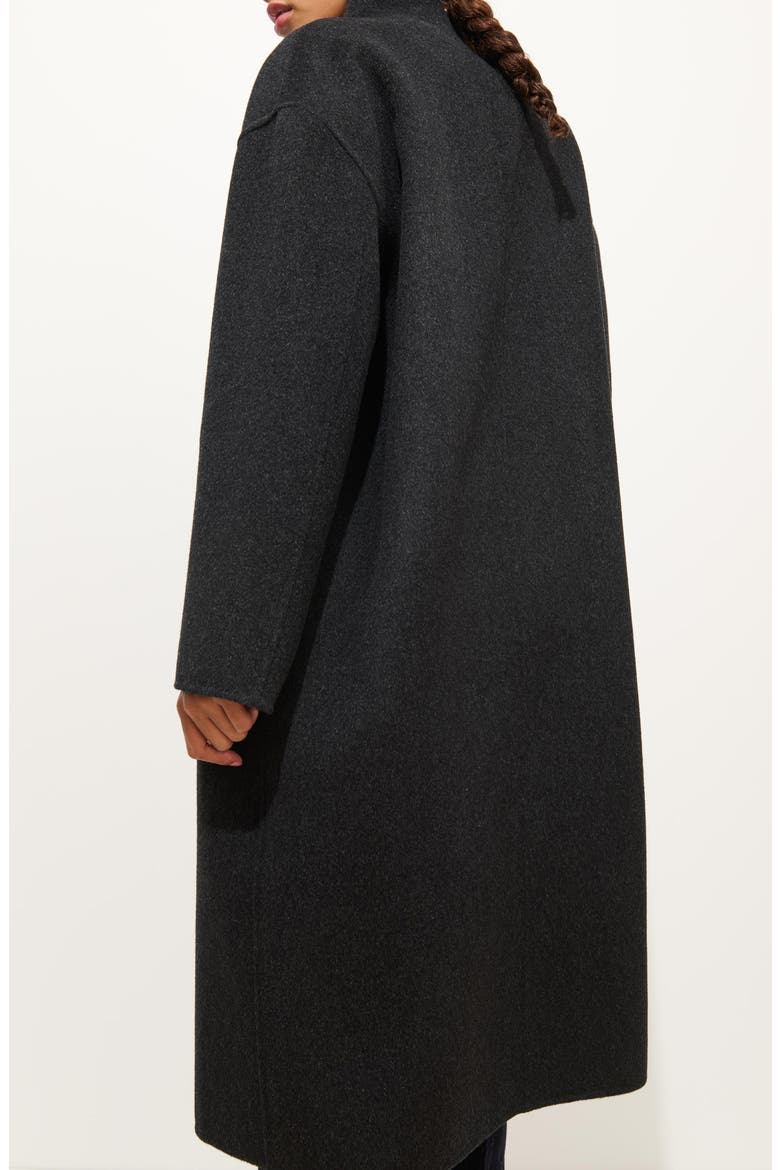 Sophia Wool Blend Coat, Alternate, color, CHARCOAL