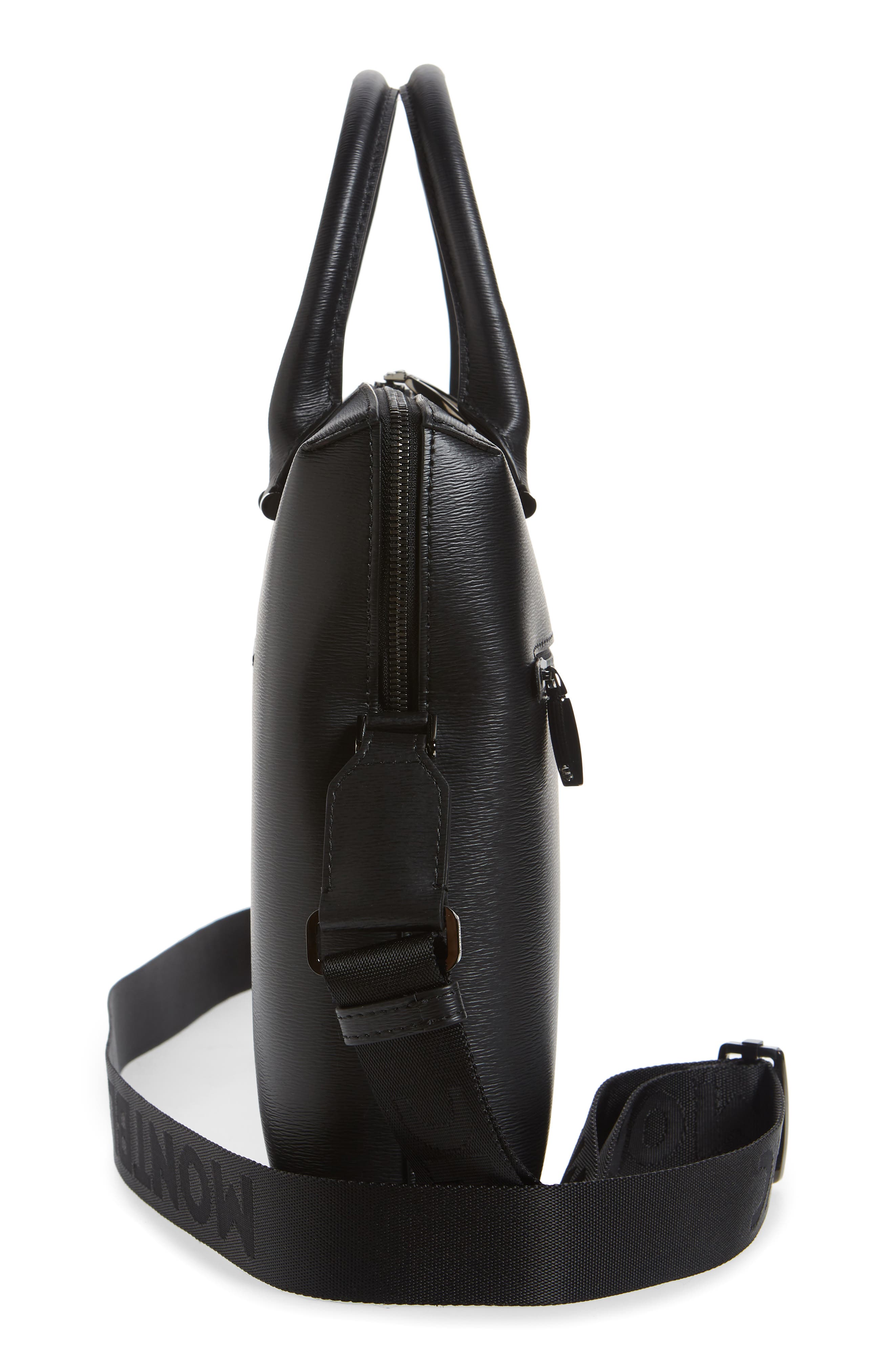 Montblanc Westside Slim Leather Document Case, Alternate, color, 