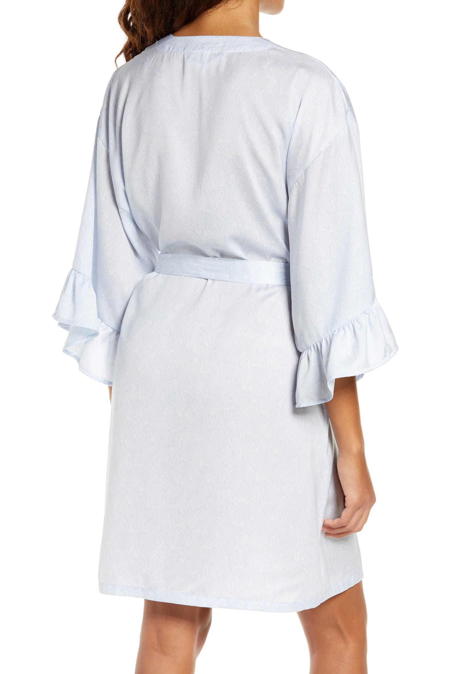 Giant Ruffle Robe Nordstrom Ruffle Trim Satin Robe (Women) | Nordstromrack