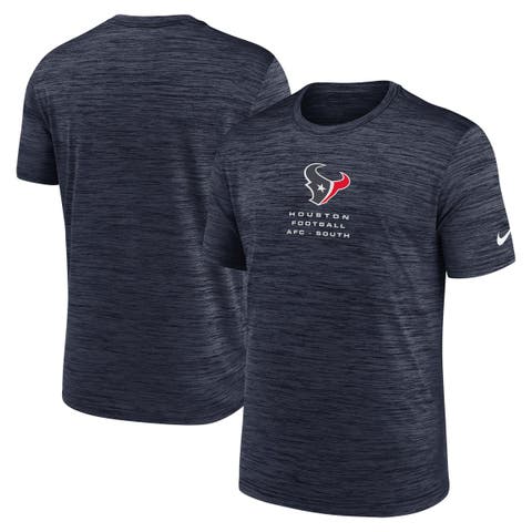 Men's Nike Navy Houston Texans Velocity Ball Carrier Dri-FIT T-Shirt