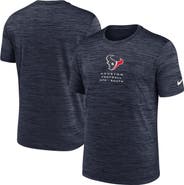 Nike Men's Nike Navy Houston Texans Velocity Ball Carrier Dri-FIT T-Shirt