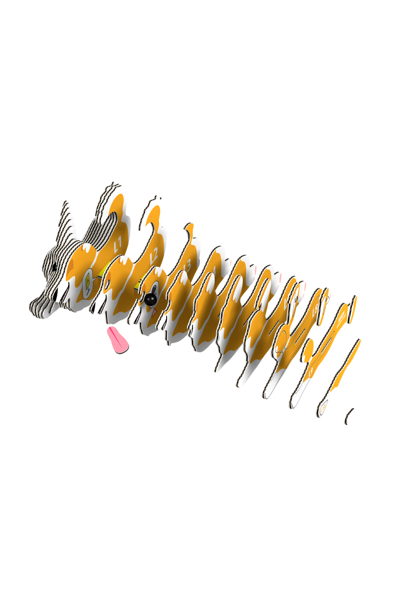 Eugy Puzzles Welsh Corgi 3D Puzzle, Alternate, color, NO COLOR