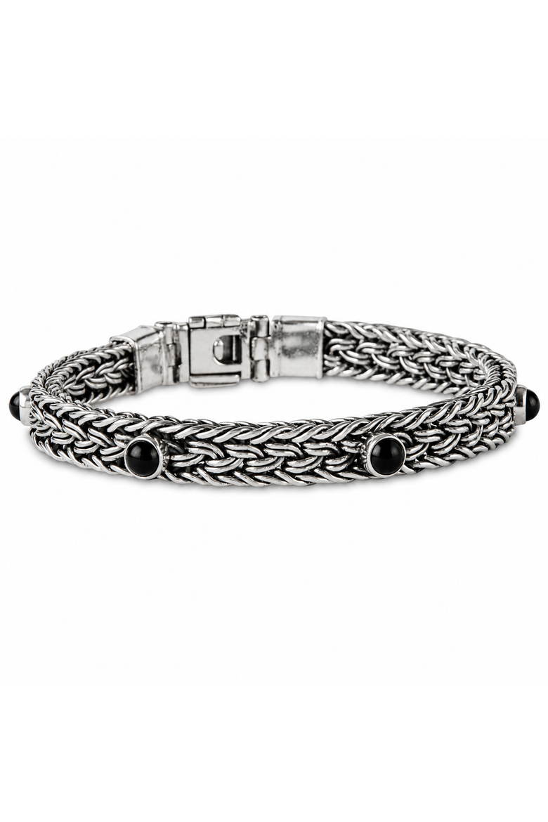 California Silver Bracelet, Main, color, Sterling Silver