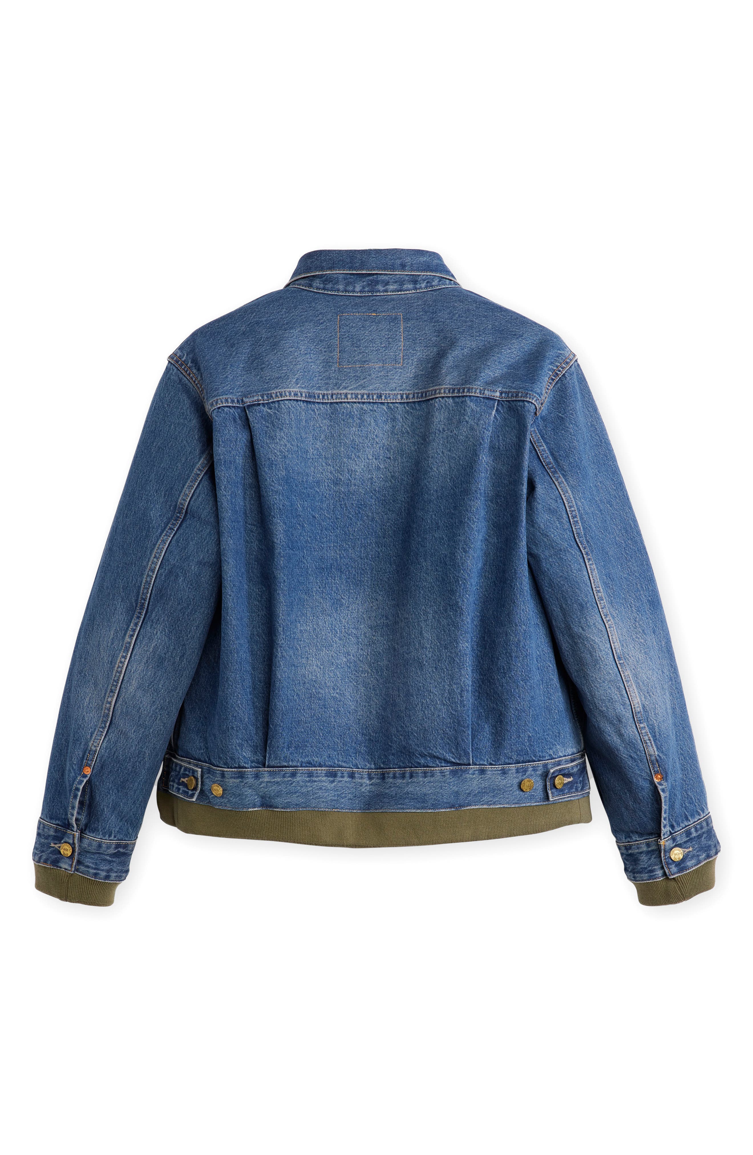 Gender Inclusive Levi's® Denim x Nylon Twill Reversible Jacket