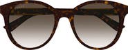 Gucci 56mm Gradient Panthos Sunglasses
