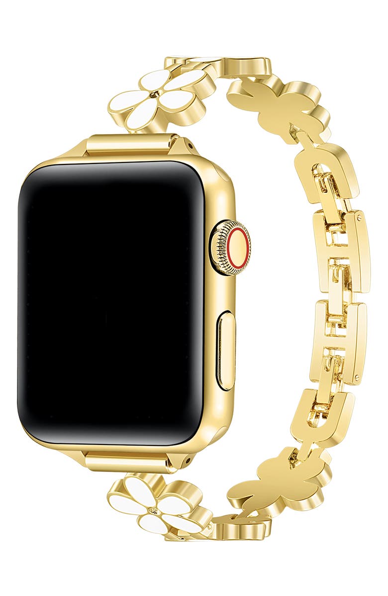 Posh Tech Daisy Apple Watch<sup>®</sup> Watchband, Alternate, color, 