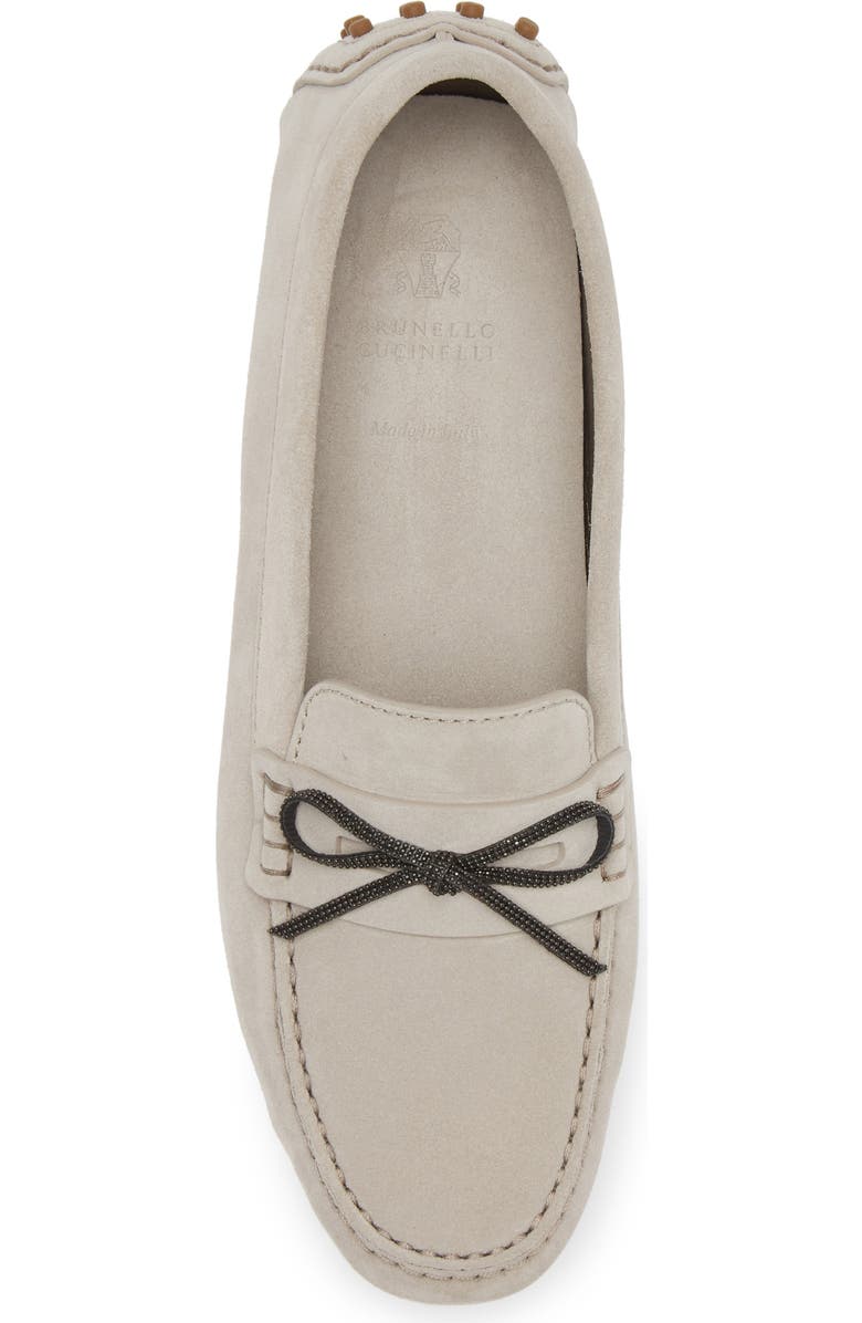 Brunello Cucinelli Suede Driving Shoe, Alternate, color,