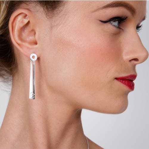 Lucy Quartermaine 2 Linea Drop Earrings