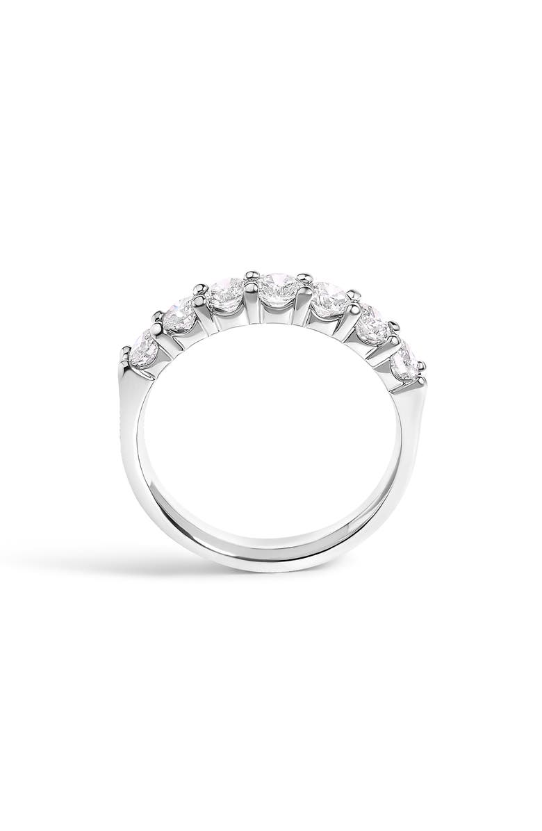 Haus of Brilliance 14K Gold 1.0 Ctw Diamond 7 Stone Band Ring, Alternate, color, White Gold