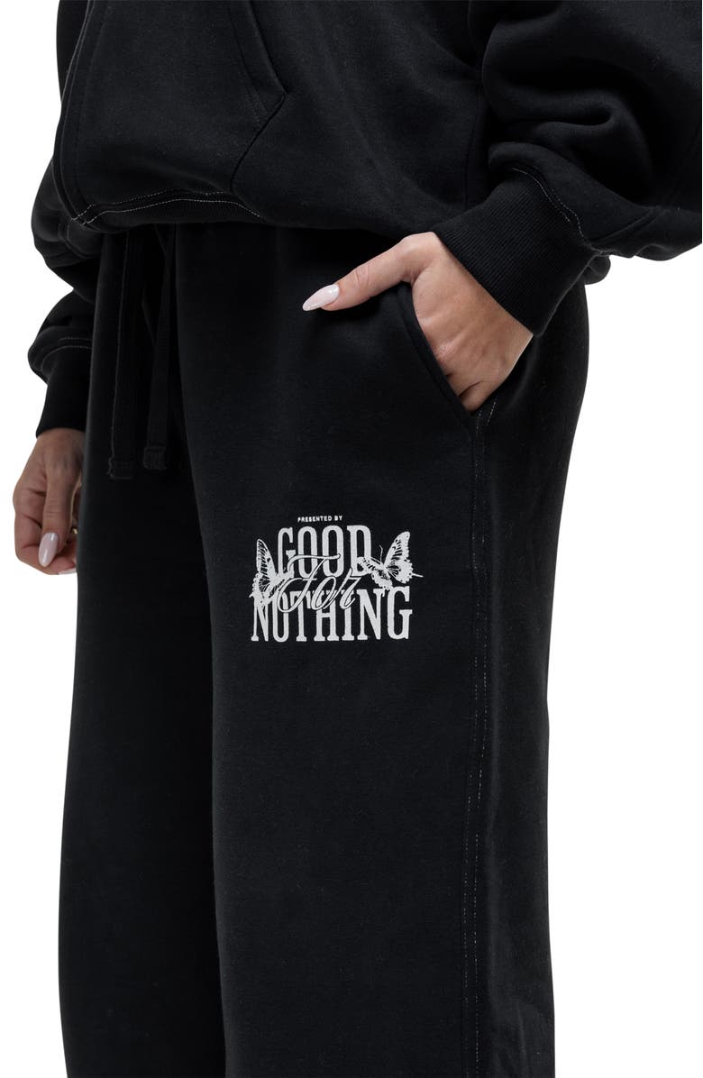 Good For Nothing Dakota Black Relaxed Joggers, Alternate, color,