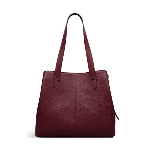 Radley Piccardy Hill 2.0 Medium Ziptop Shoulder Bag In Burgundy