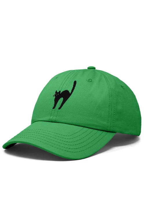 DALIX DALIX BLACK CAT EMBROIDERED CASUAL HAT 
