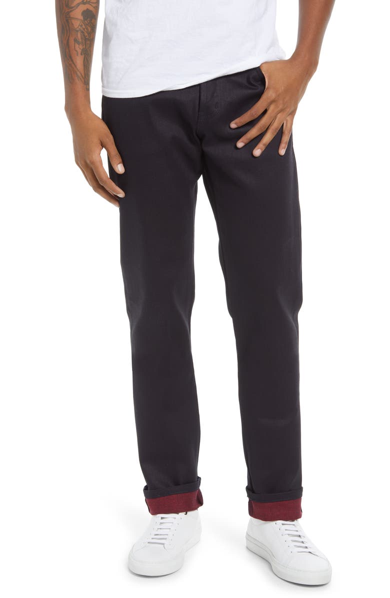 Naked & Famous Denim Super Guy Skinny Tapered Fit Selvedge Jeans, Main, color,