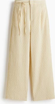 H&M Tie-detail Trousers