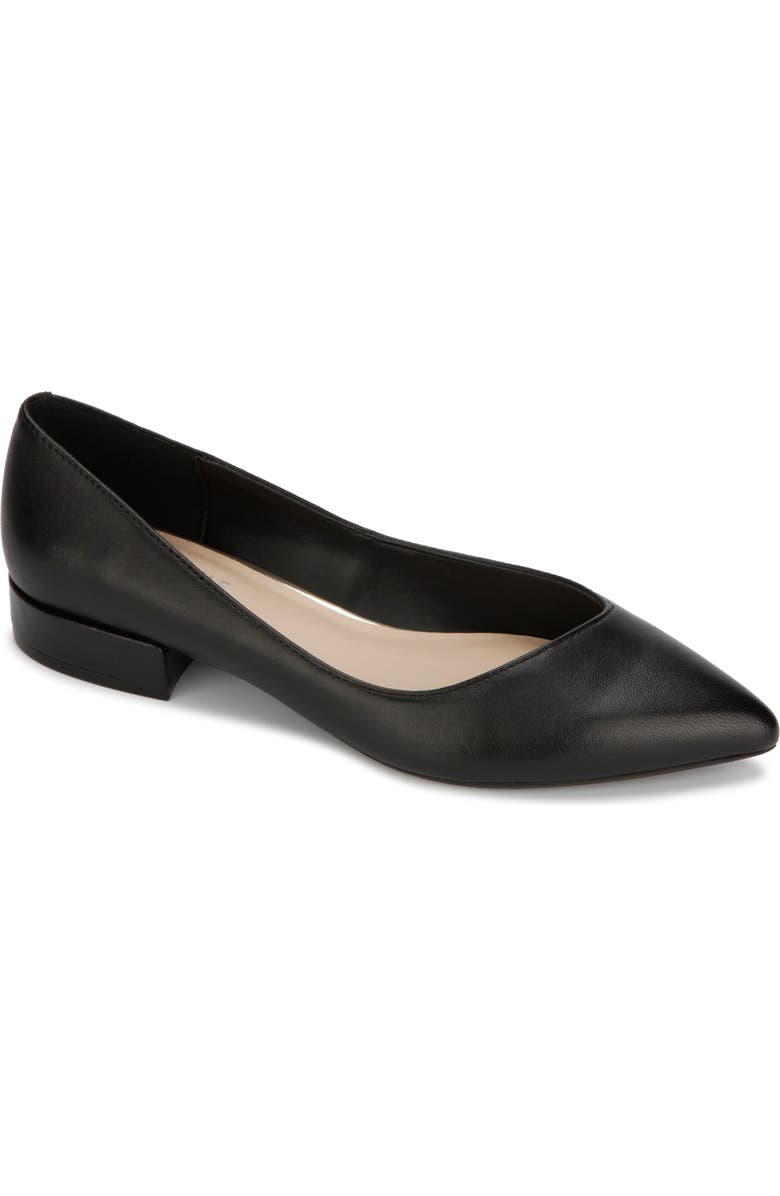 Kenneth Cole New York Camelia Pointed Toe Flat, Main, color,