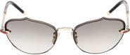 Christian Louboutin 59mm Gradient Geometric Sunglasses
