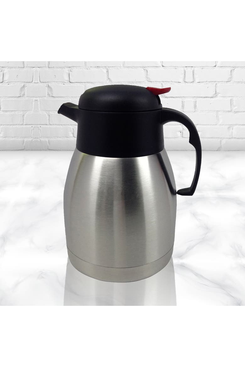 68 oz. Stainless Steel Coffee Thermos, Alternate, color, Silver