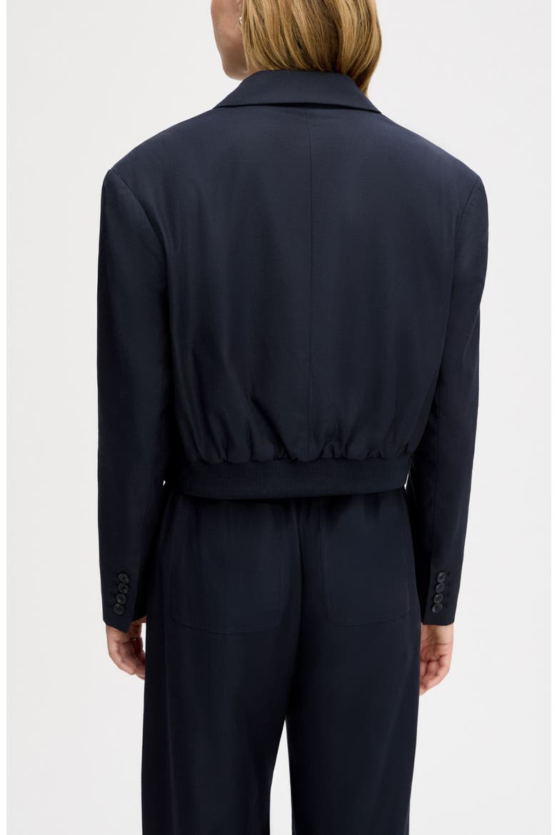 Crop Blazer, Alternate, color, NAVY