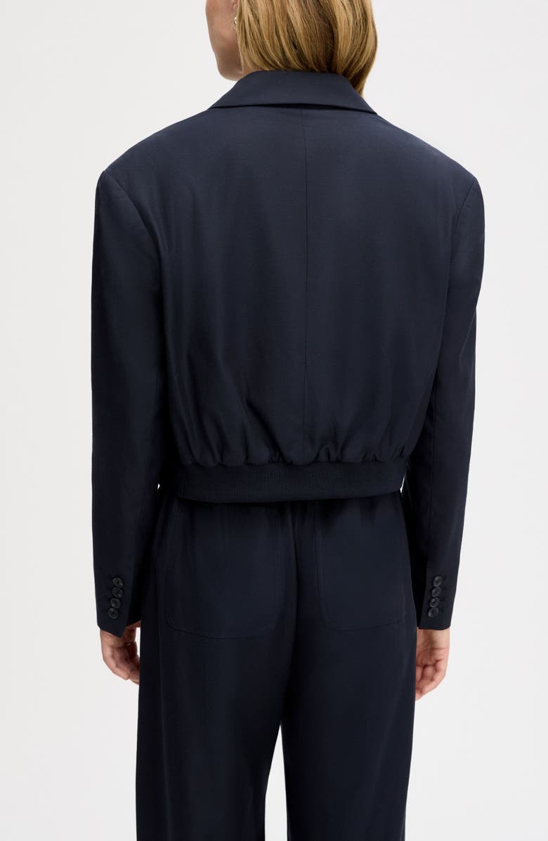 Sam Edelman Crop Blazer, Alternate, color, Navy