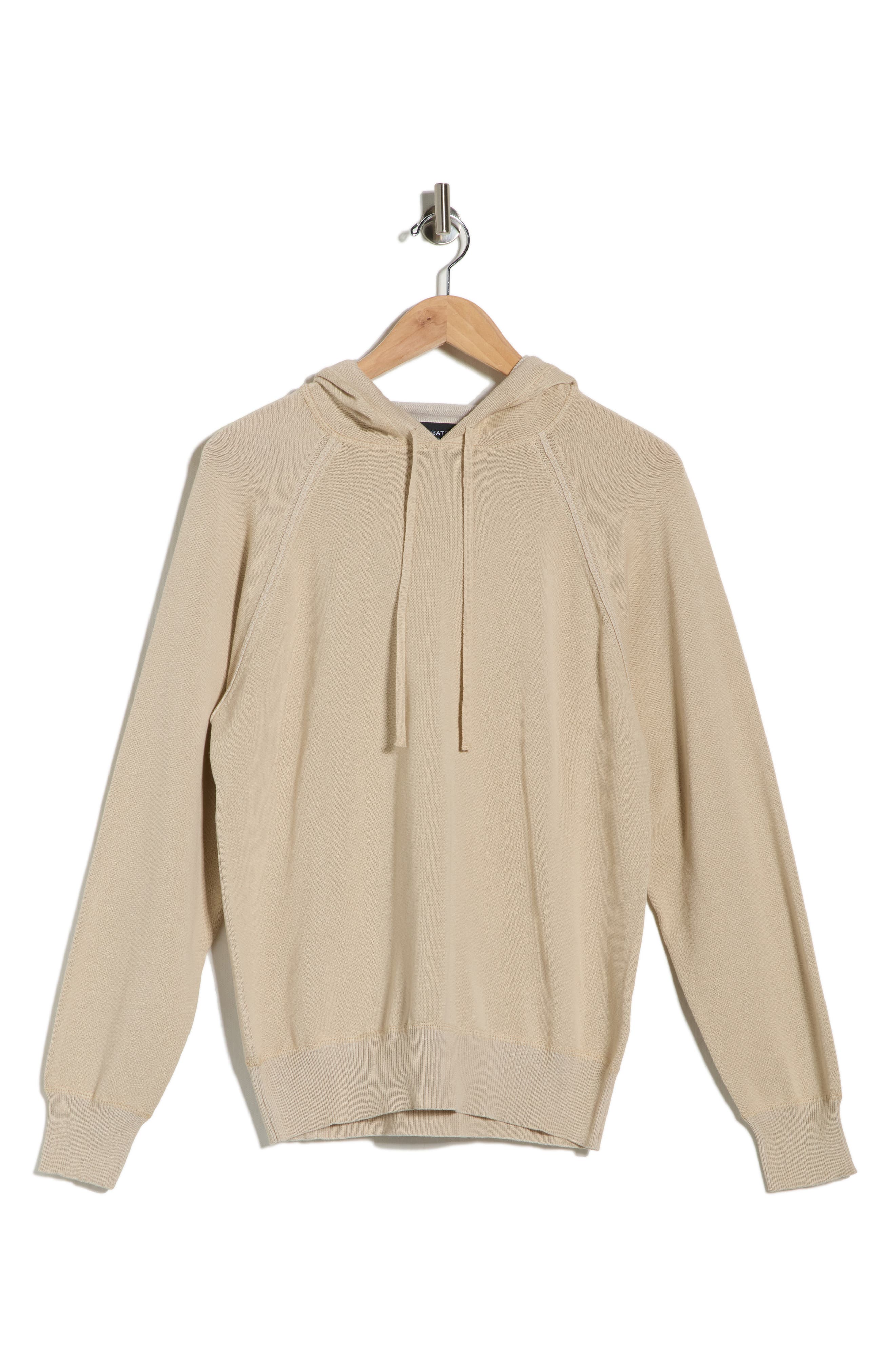 Bugatchi Raglan Sleeve Cotton Hoodie
