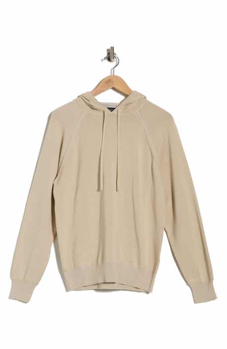 Bugatchi Raglan Sleeve Cotton Hoodie