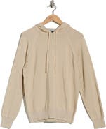 Bugatchi Raglan Sleeve Cotton Hoodie