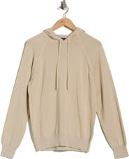 Bugatchi Raglan Sleeve Cotton Hoodie