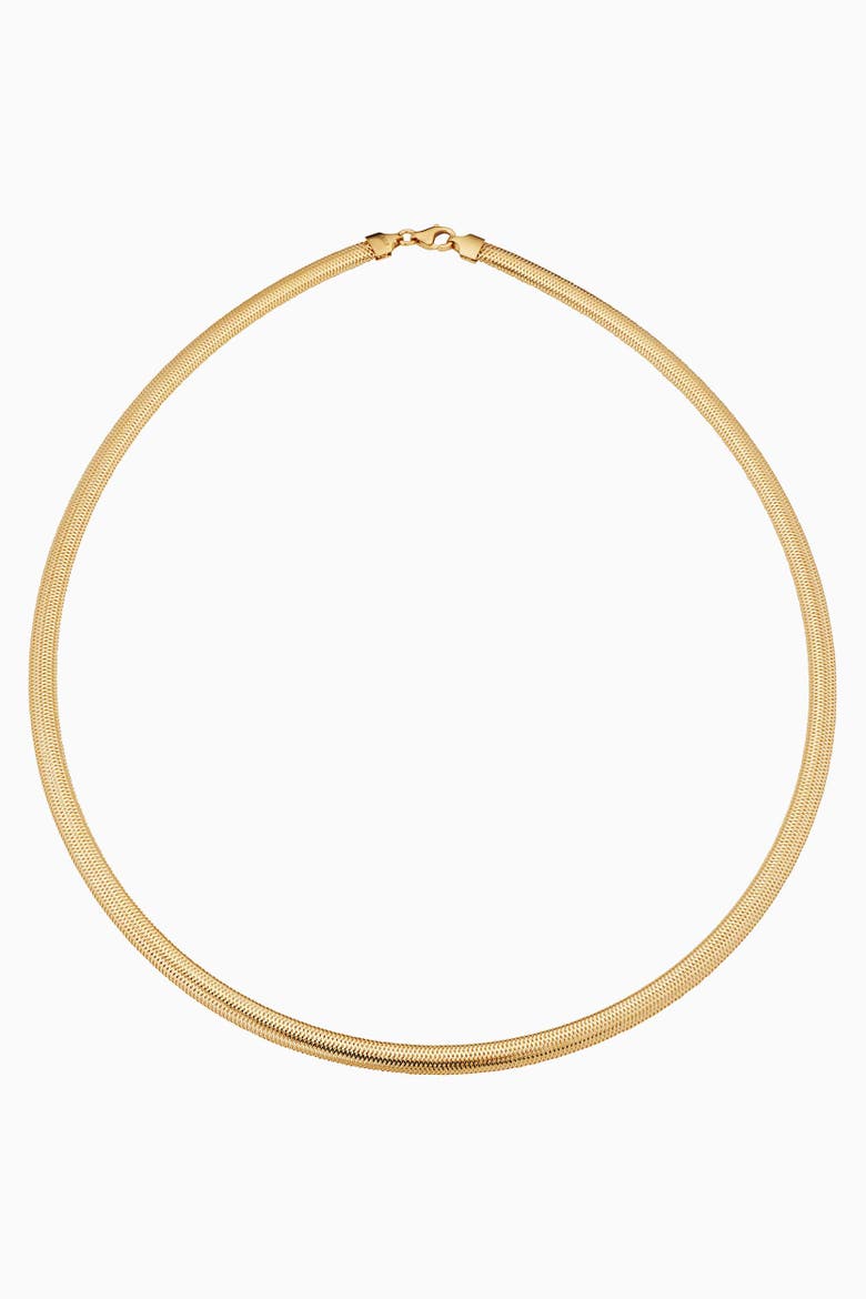 18K Gold Mesh Glamour Necklace, Main, color, Yellow Gold