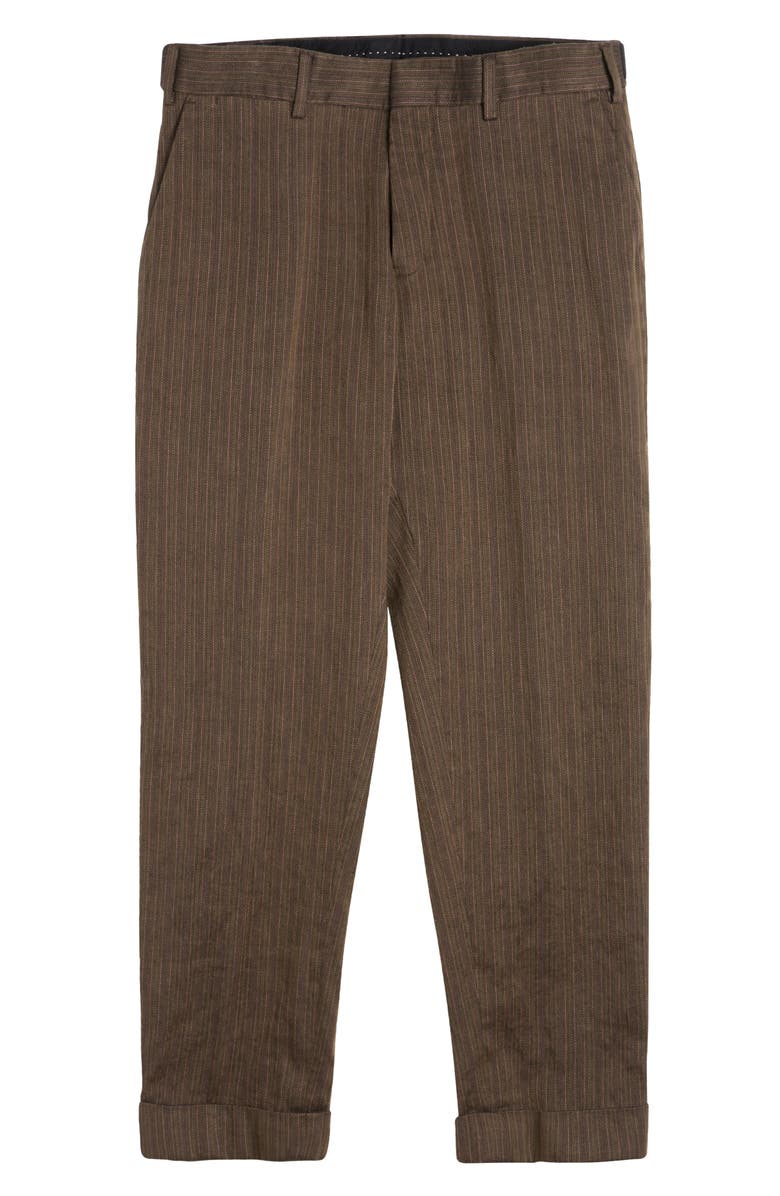 Dries Van Noten Philip Herringbone Cuffed Pants, Alternate, color,