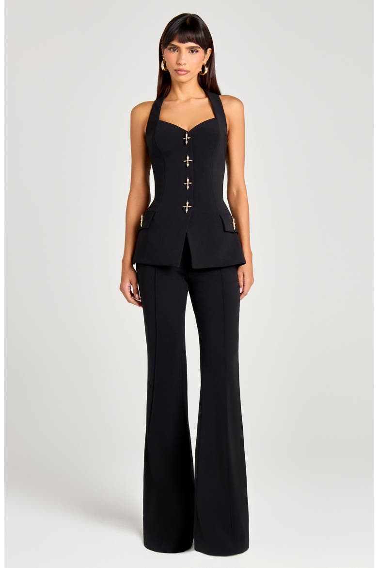 Flare Pants, Alternate, color, BLACK