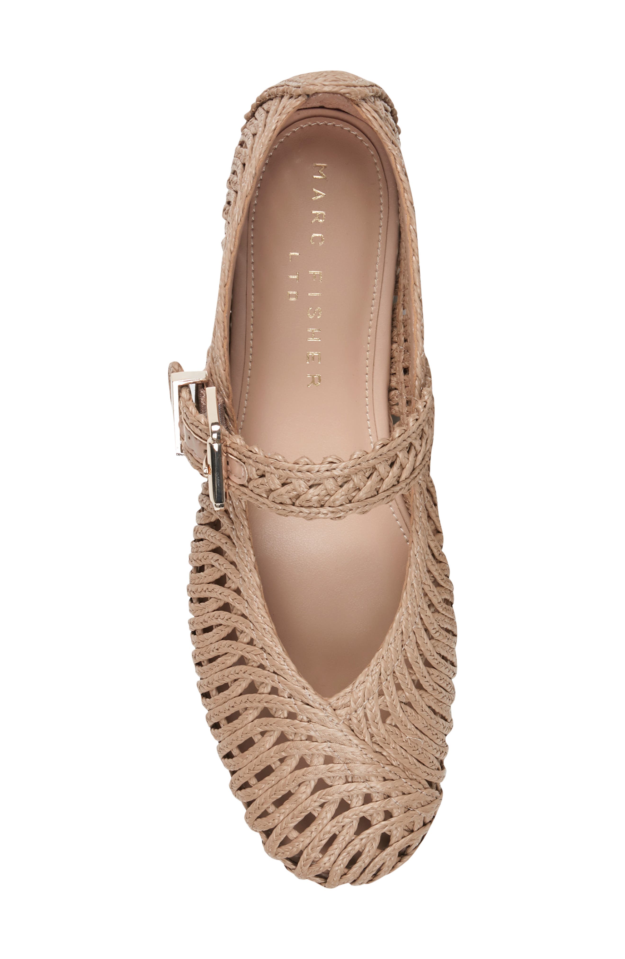 Emillia Mary Jane Flat, Alternate, color, LIGHT NATURAL
