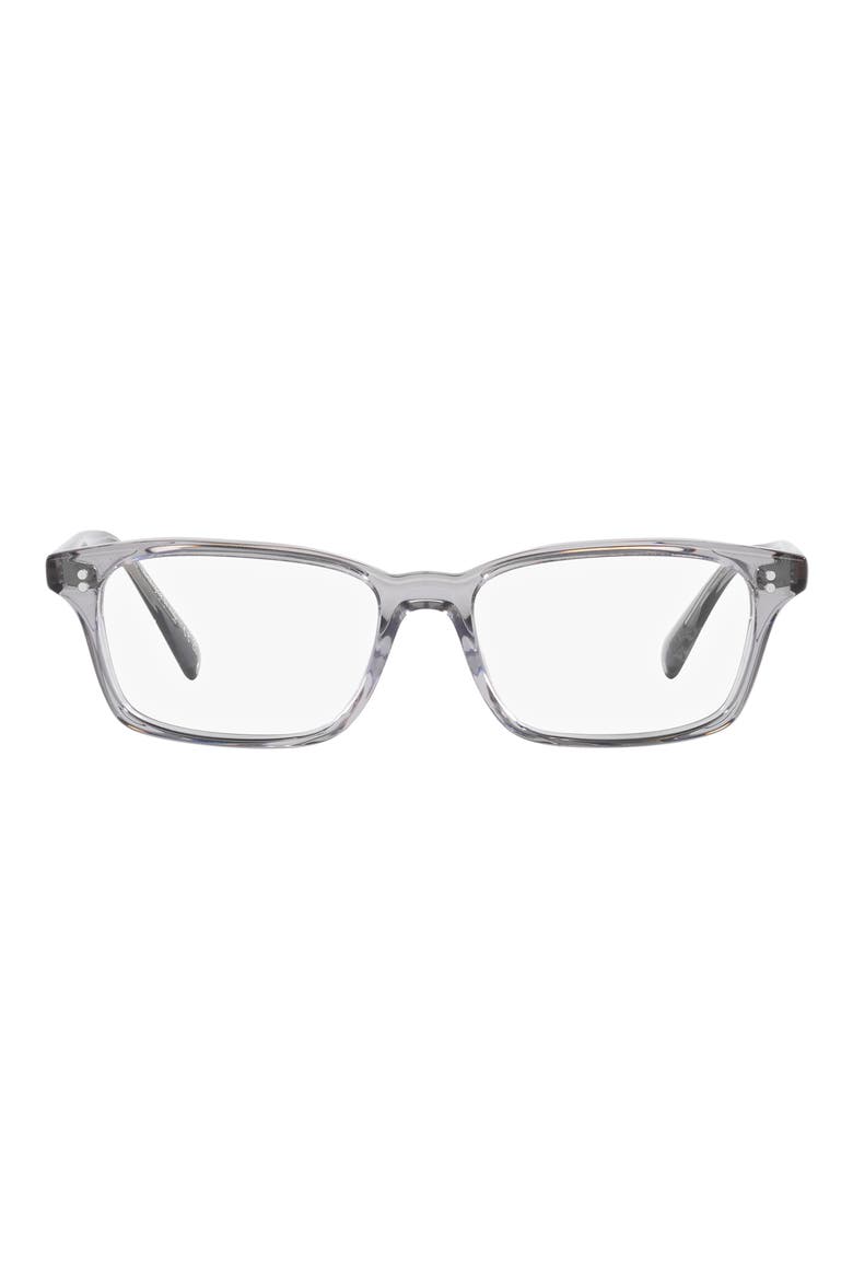 52mm Rectangle optical glasses, Main, color, WORKMAN GREY