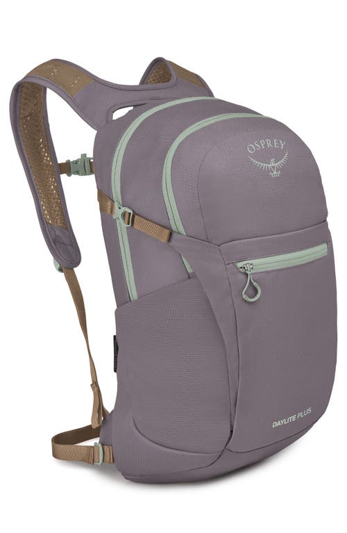 Osprey Daylite Plus Backpack In Soundwave Grey/latte Brown