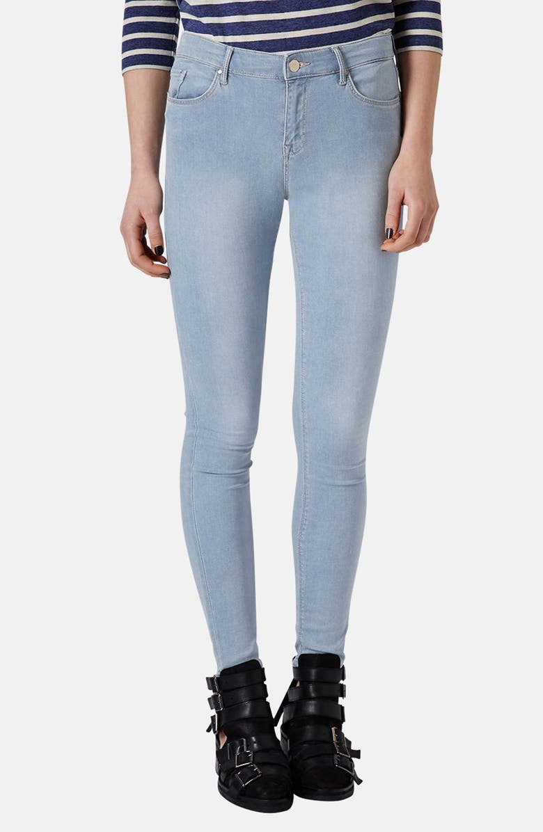 Topshop Moto 'Leigh' Skinny Jeans, Main, color,