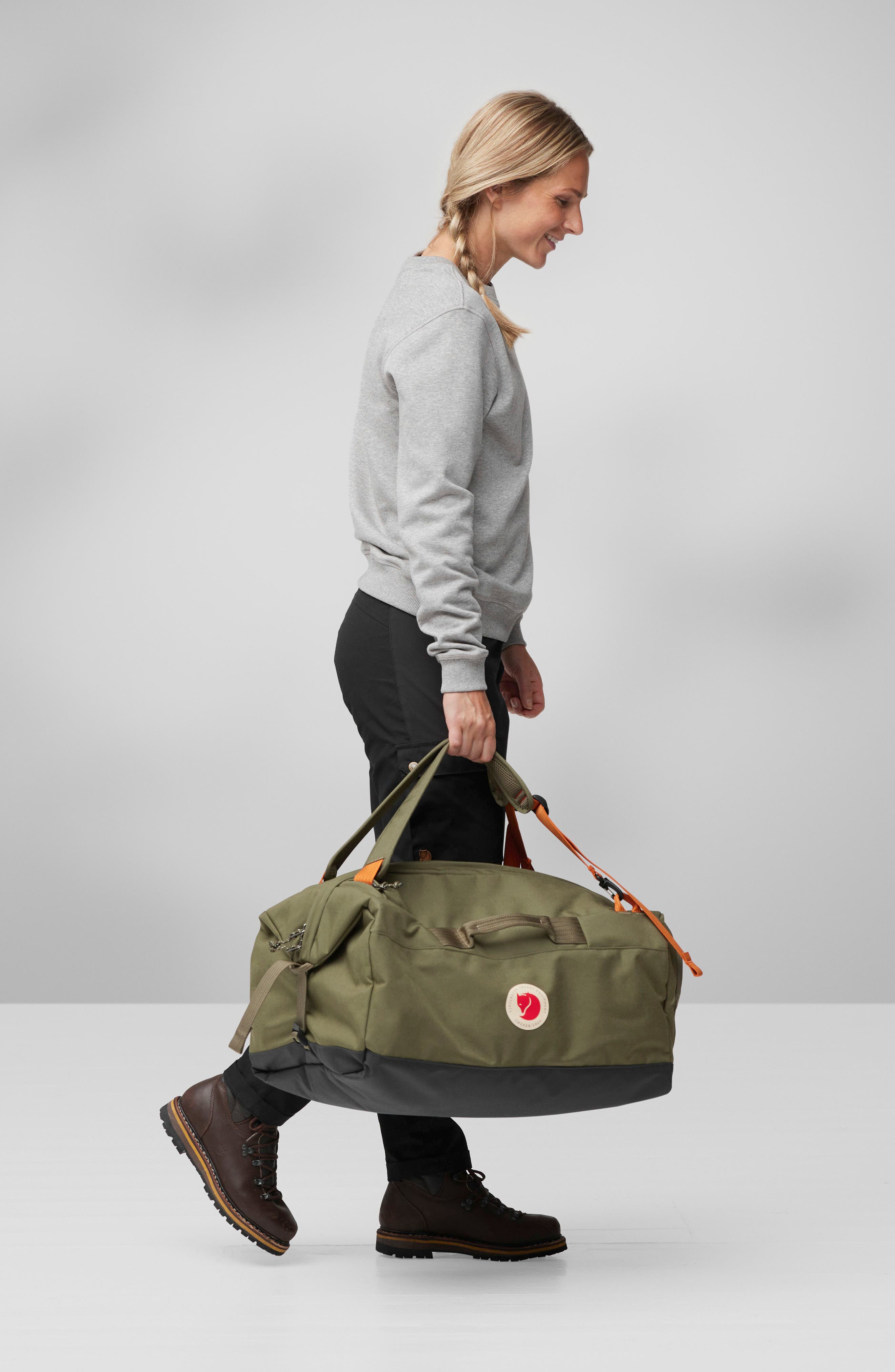 Fjällräven Farden 50-Liter Duffle Bag, Alternate, color, Green