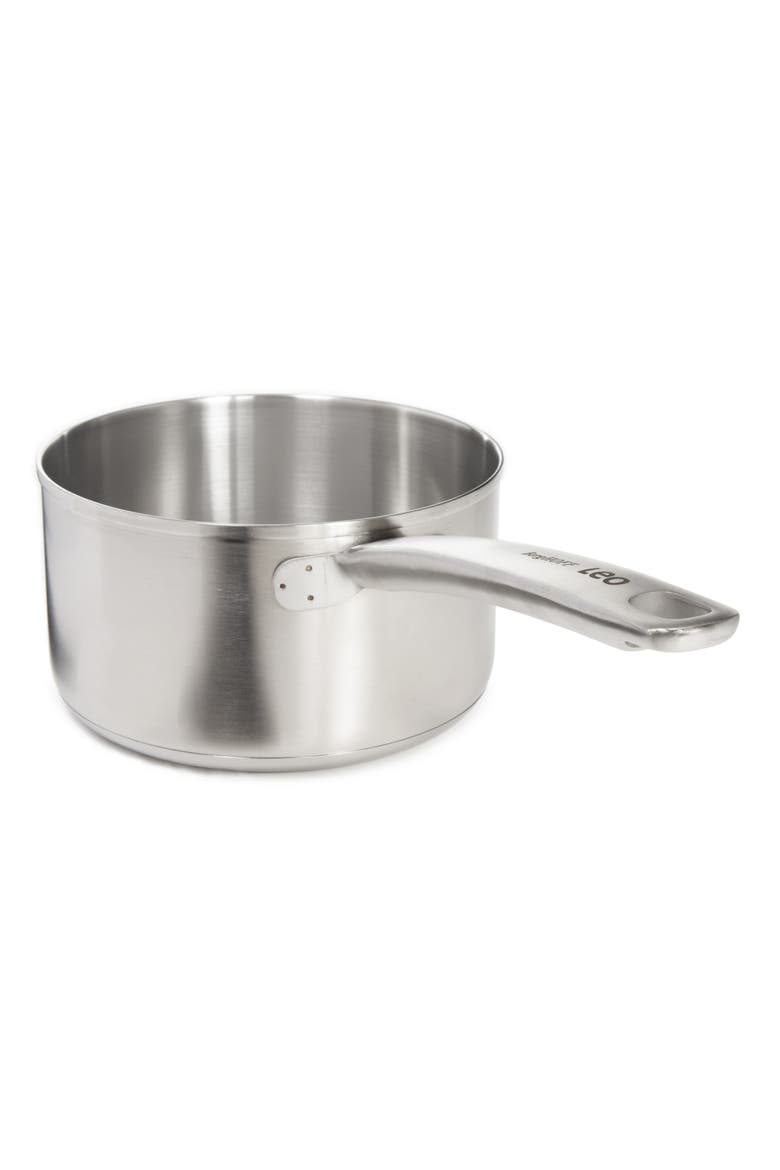 Leo Graphite 1.7-Quart Saucepan, Alternate, color, GREY