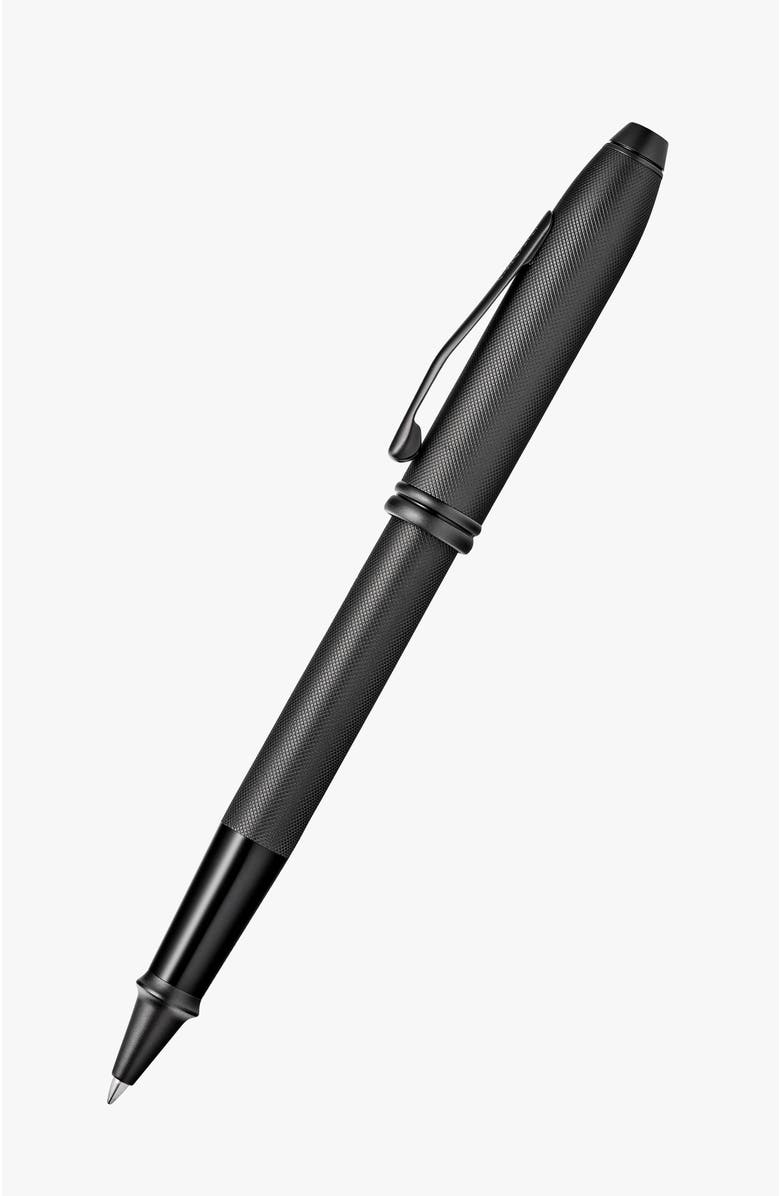 A.T. Cross Townsend Rollerball Pen, Main, color, Black Pvd