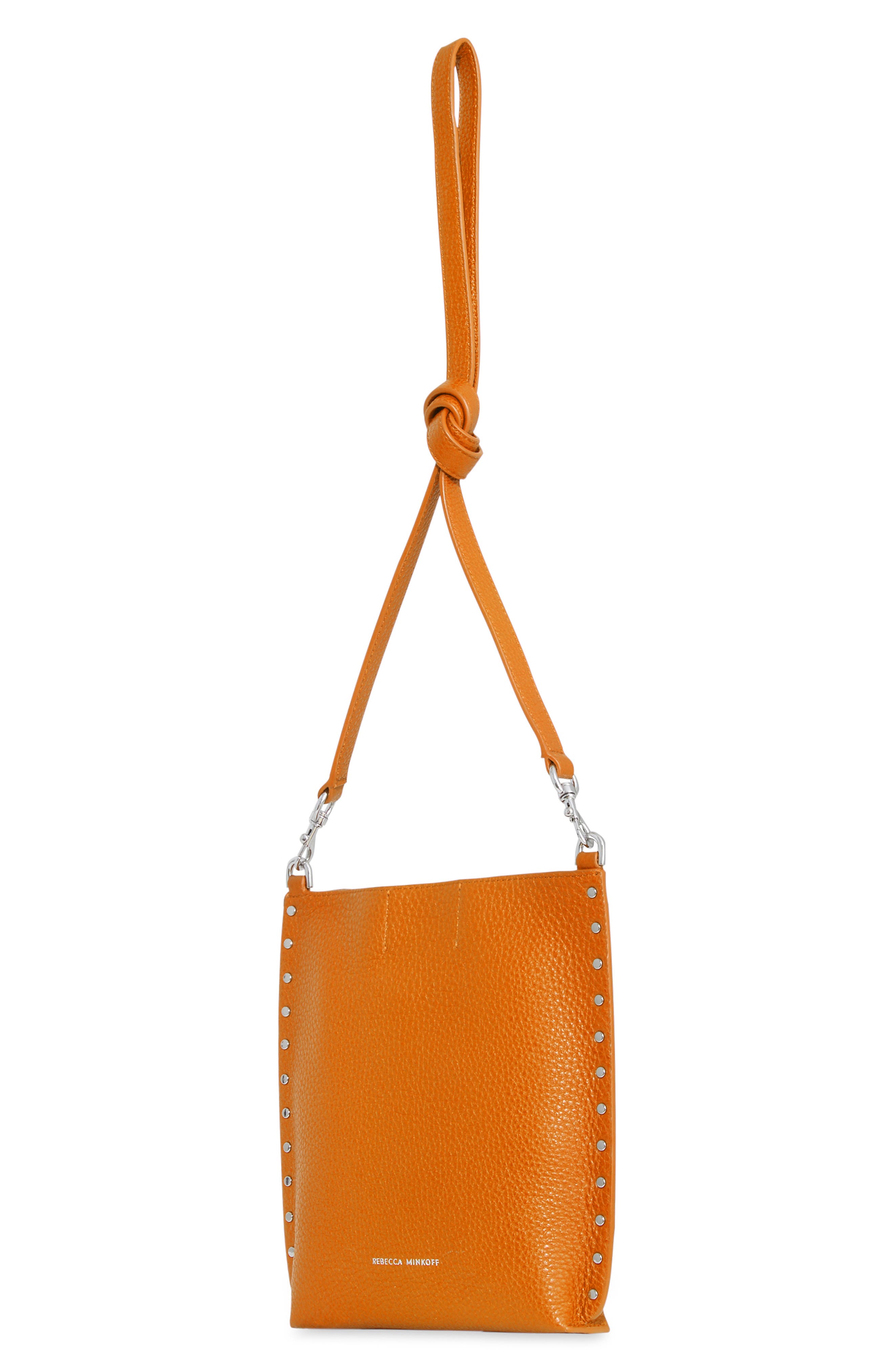 Rebecca Minkoff Darren North/South Leather Crossbody Bag, Alternate, color, 