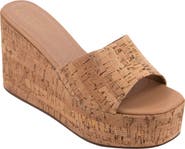SHUSHOP Luna Platform Wedge Sandal