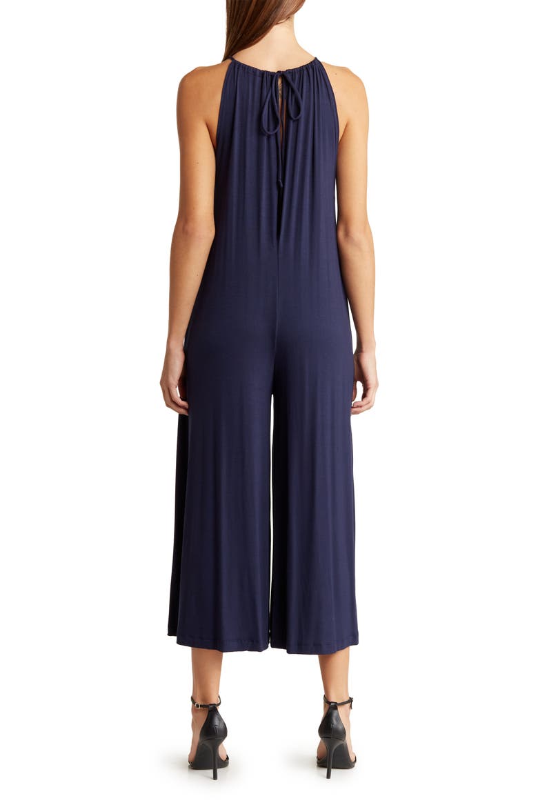 Wide Leg Jumpsuit, Alternate, color, NAVY
