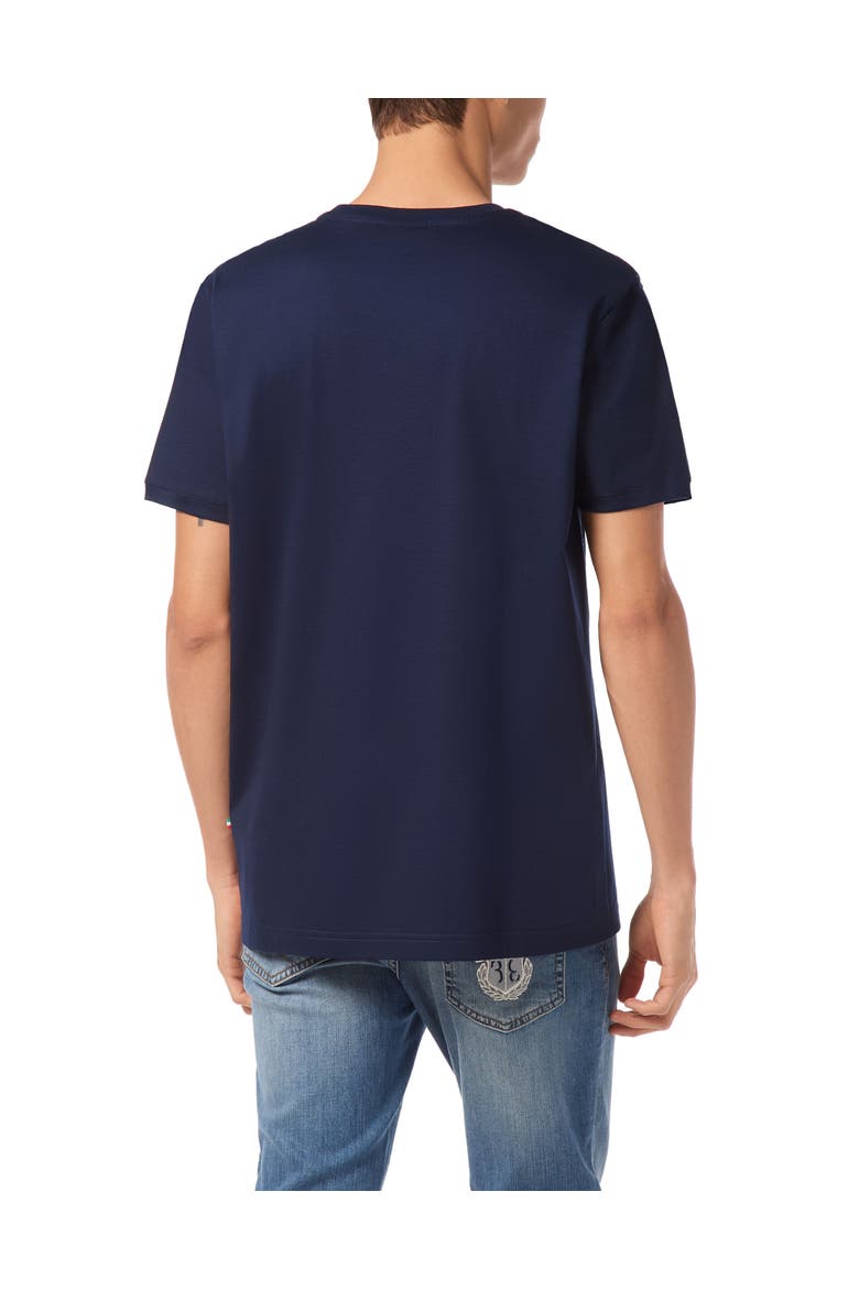 T-Shirt Round Neck Ss Men, Alternate, color, navy