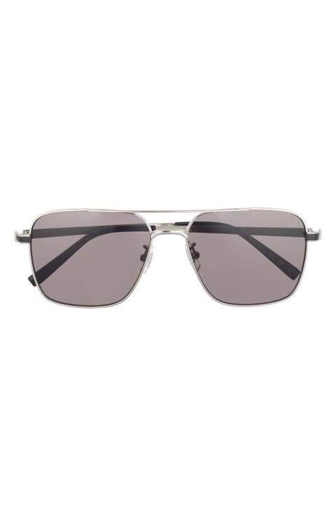 58mm Aviator Sunglasses