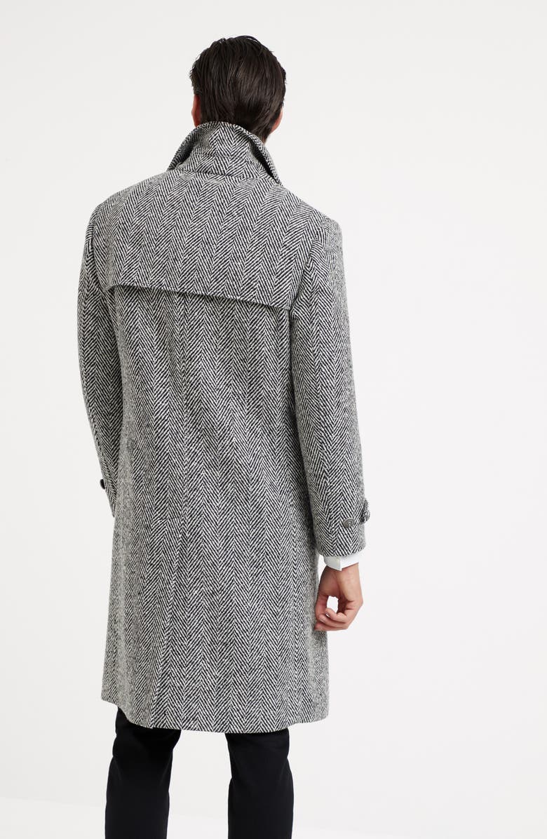 Brunello Cucinelli One-and-a-half-breasted coat, Alternate, color, 